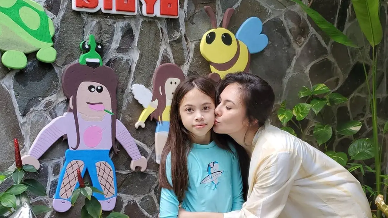 6 Momen Ulang Tahun London Abigail Dimitri ke-10, Putri Kedua Wulan Guritno