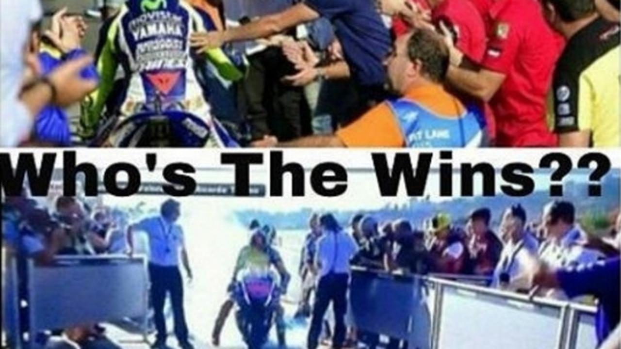 Deretan meme dukungan ke Valentino Rossi selepas GP Valencia 2015