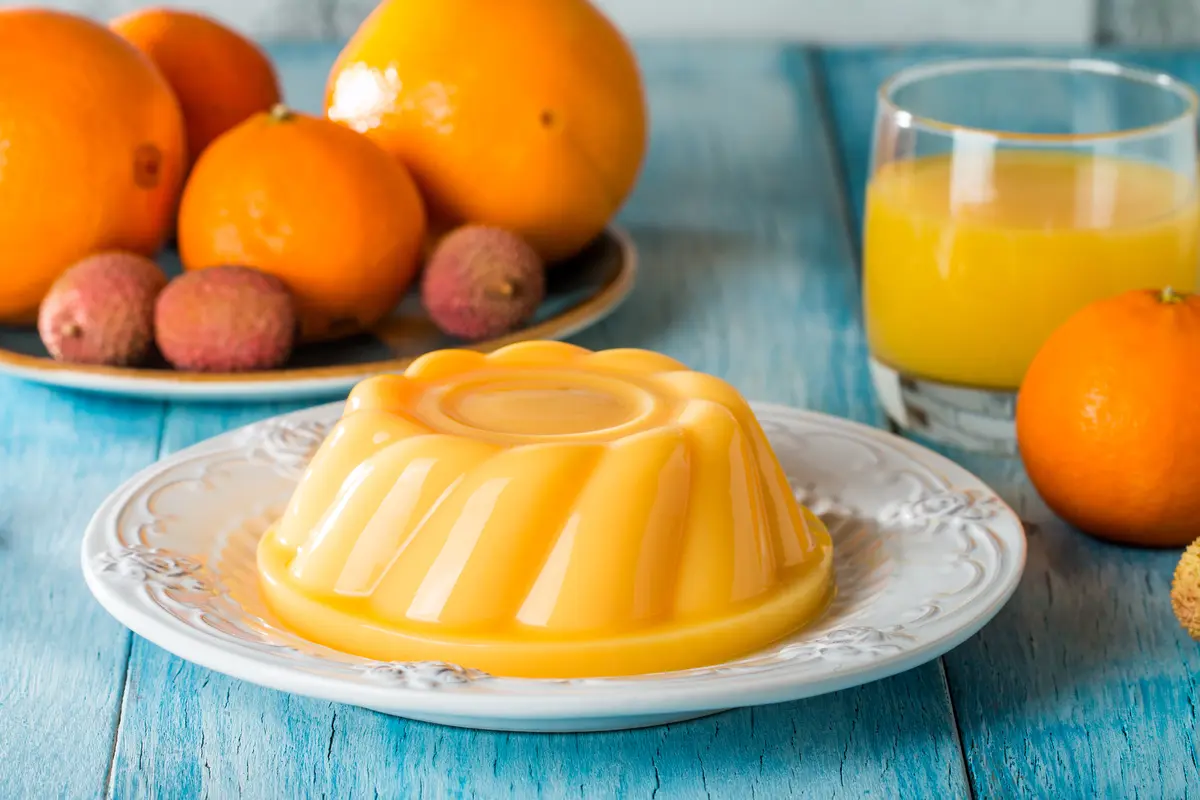 puding jeruk