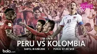 Copa America_Peru Vs Kolombia (Bola.com/Adreanus Titus)
