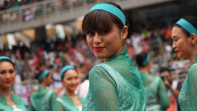 Photo Pose Menggoda Gadis Gadis Cantik F1 Malaysia Bola Liputan6 Com