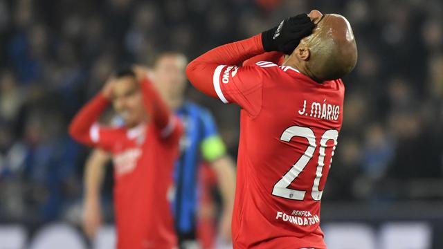 Foto: Sikat Club Brugge di Kandangnya, Benfica Tatap Perempatfinal Liga Champions 2022 / 2023