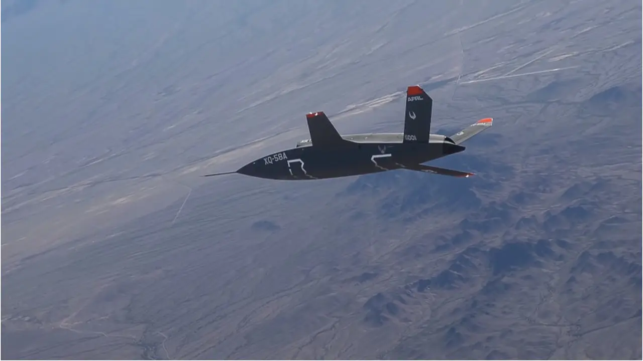 Pesawat Tempur XQ 58A Valkyrie milik Amerika Serikat yang dibekali Kecerdasan Buatan AI