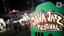 Papan bertulis ‘Java Jazz Festival’ terlihat saat berlangsungnya Java Jazz Festival 2020 di JIexpo Kemayoran, Jakarta, Jumat (28/2/2020). Java Jazz Festival 2020 menghadirkan sederet musisi dalam dan luar negeri yang diselenggarakan hingga 1 Maret 2020. (Liputan6.com/Faizal Fanani)