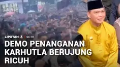 Demo Penanganan Karhutla Berujung Ricuh