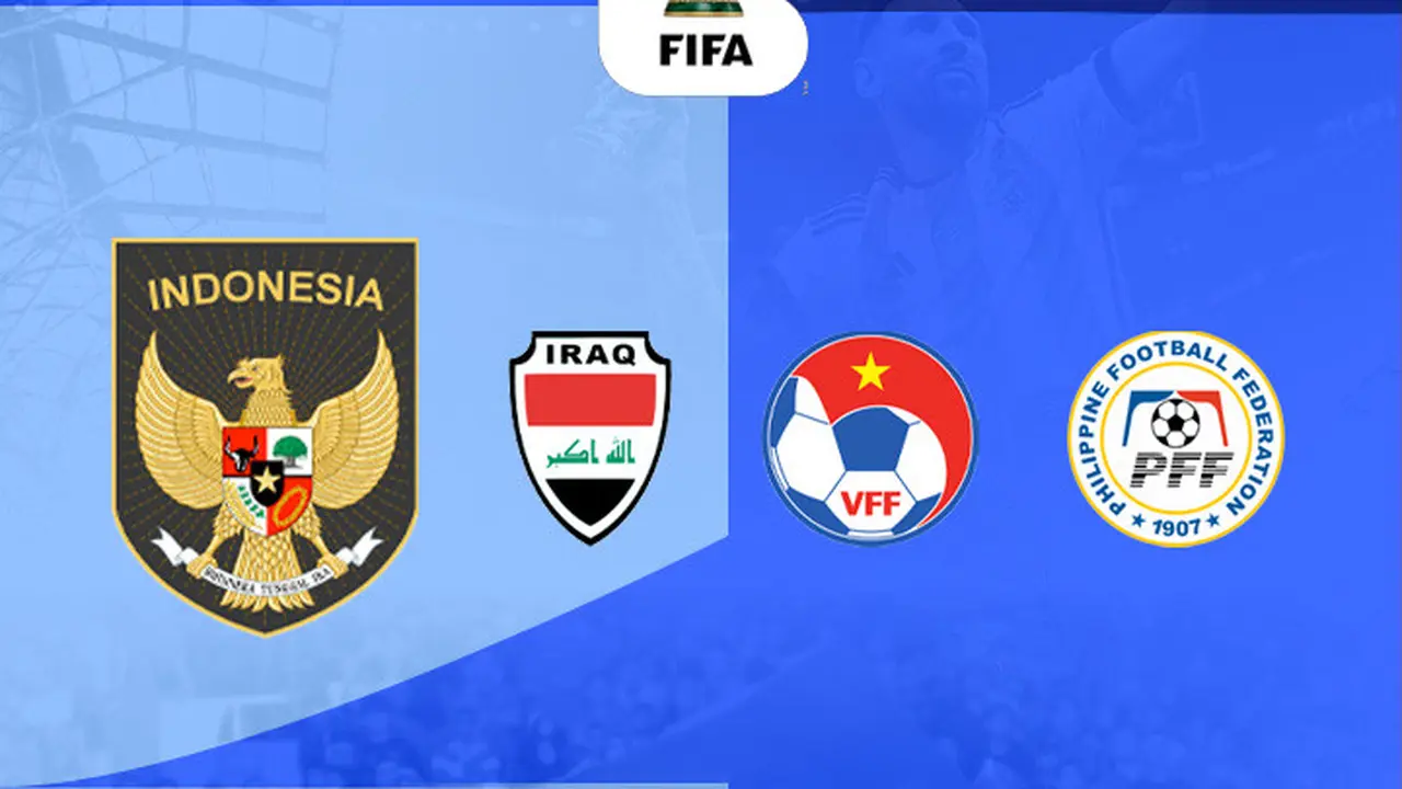 Kualifikasi Piala Dunia 2026 - Timnas Indonesia lawan Irak, Vietnam, dan Filipina