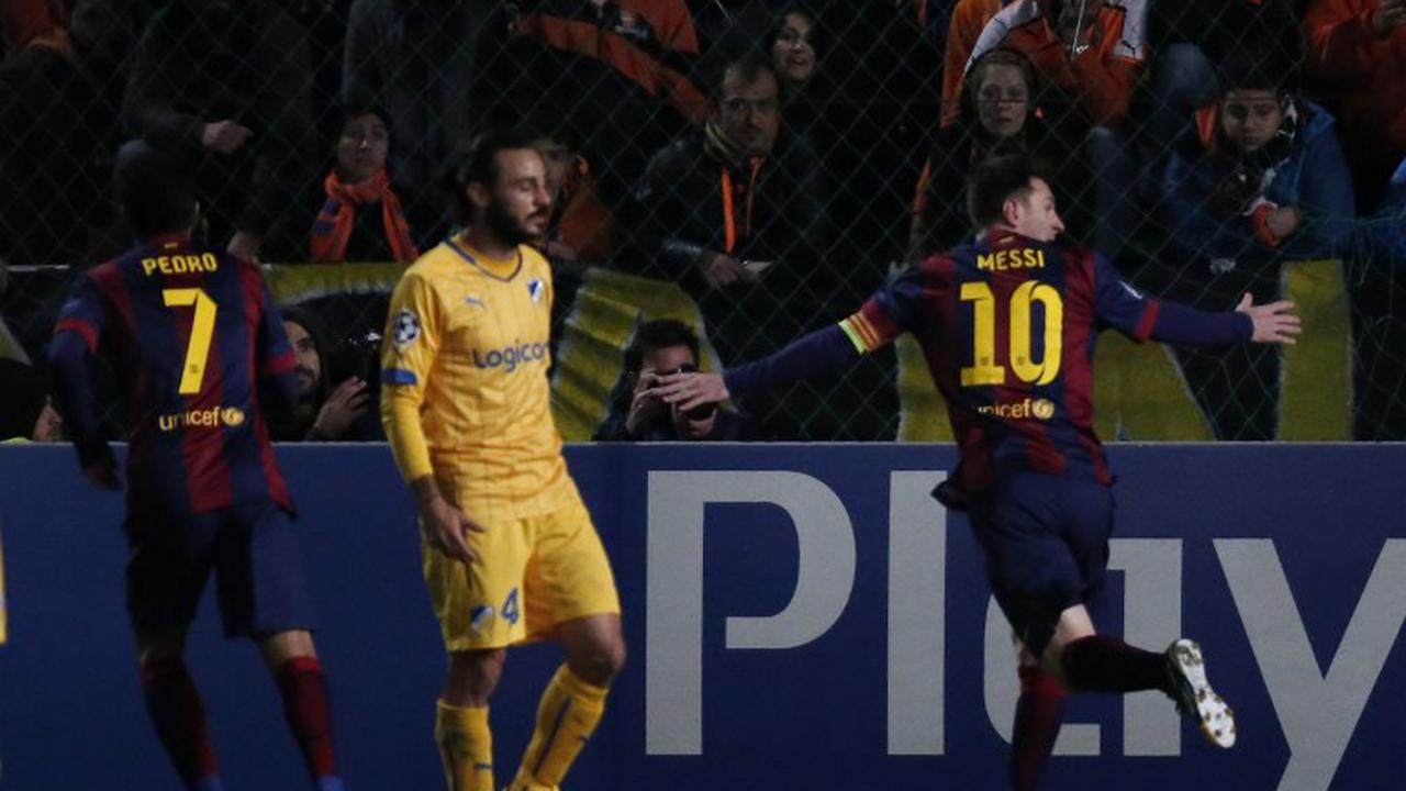 Perayaan Gol Bersejarah Messi