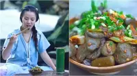 Viral Wanita Ini Masak Oseng-Oseng Batu Kali, Bikin Netizen Mikir Keras