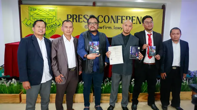 Jumpa pers Richard Kyoto soal pelanggaran hak cipta