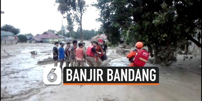 VIDEO: Banjir Luwu Utara, 4900 Lebih Rumah Terendam