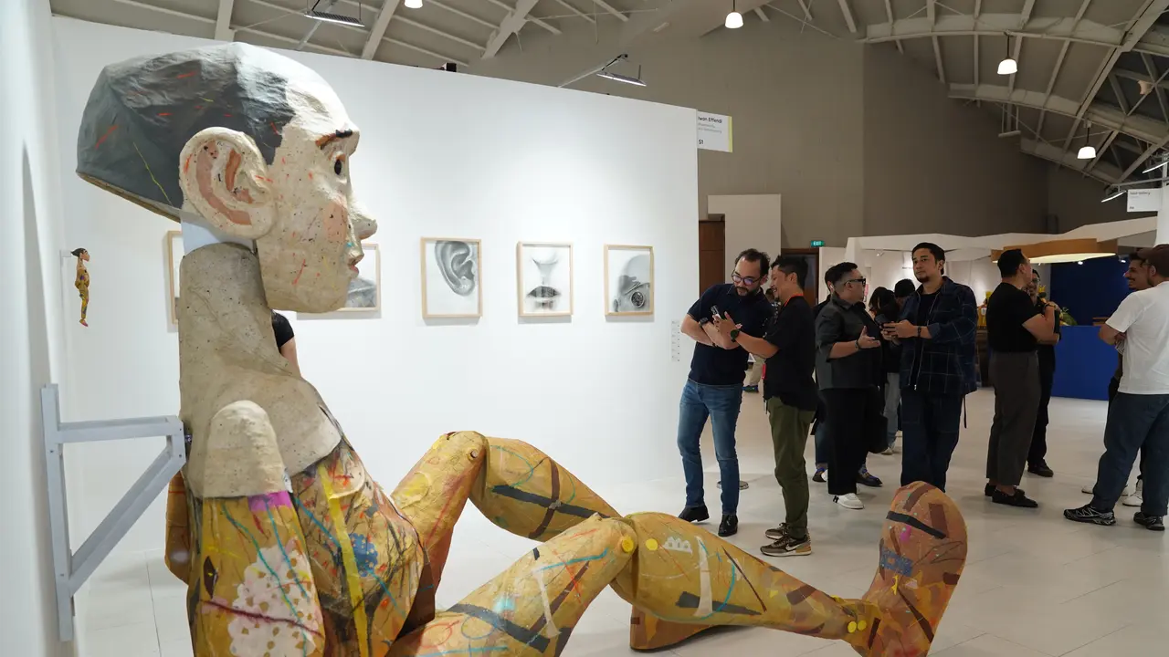 Art Jakarta Papers 2026 Dikunjungi 9.289 Orang, Instalasi Raksasa Iwan Effendi Paling Dicari