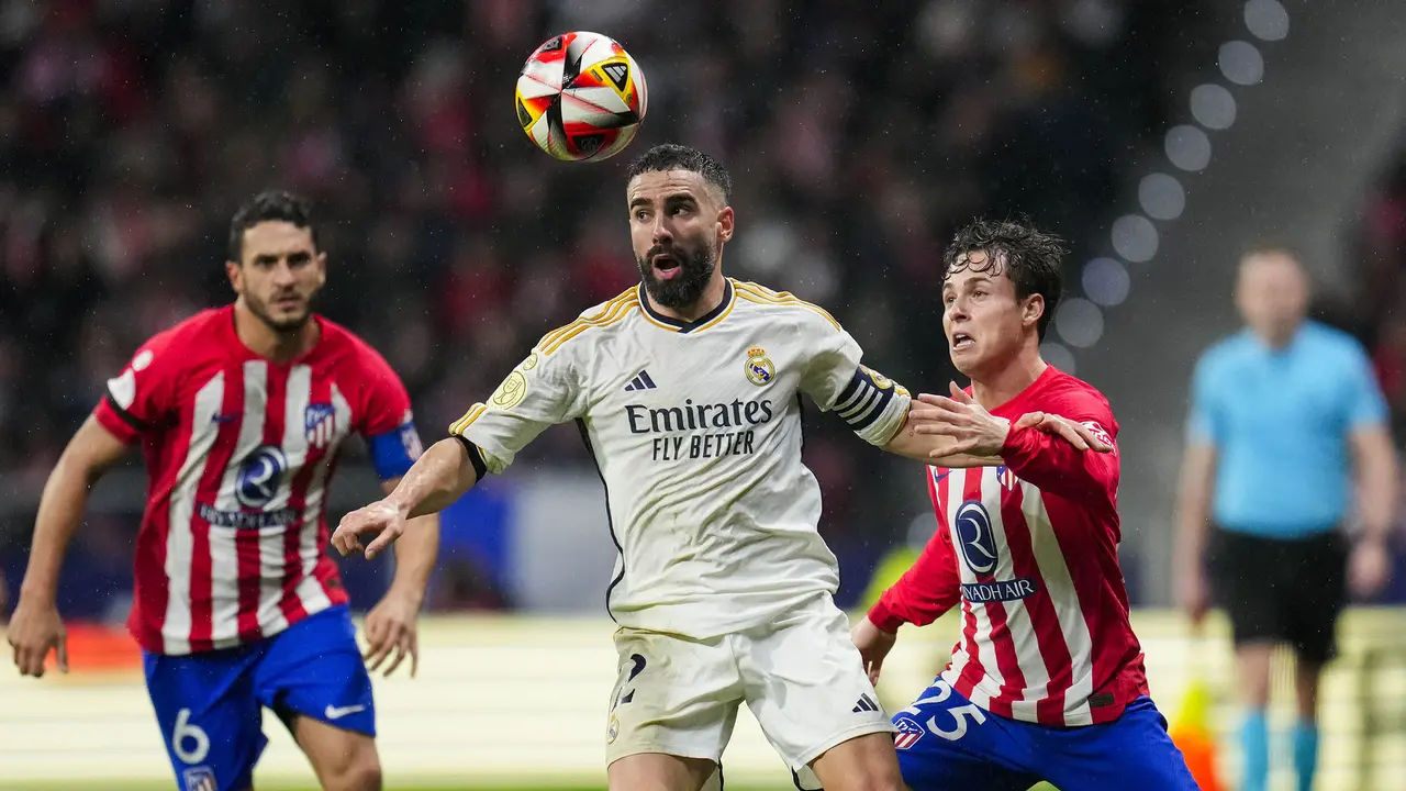 Foto: Momen Dramatis saat Dani Carvajal Bawa Real Madrid Menang di Menit Injury Time, Los Blancos Mendekat ke Puncak Klasemen LaLiga