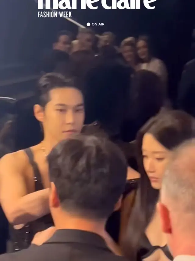 Doyoung NCT dan Aktris Moon Ga Young (Instagram Reels/marieclairekorea)