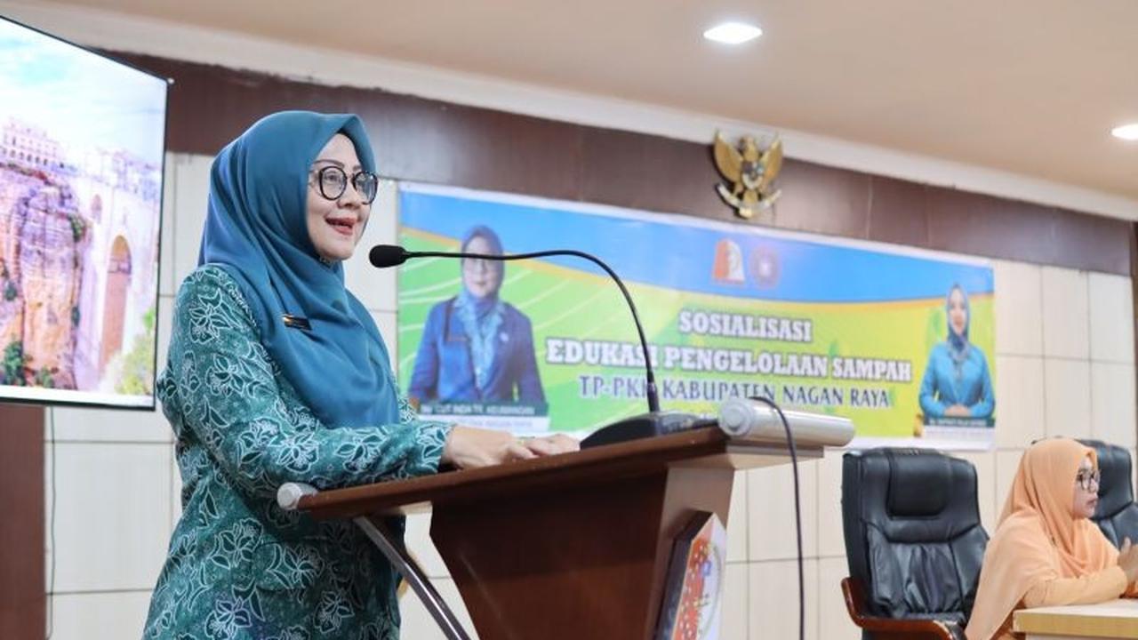 PKK Nagan Raya Gencarkan Sosialisasi Pengelolaan Sampah kepada Ibu-Ibu, Dorong Kesadaran Lingkungan