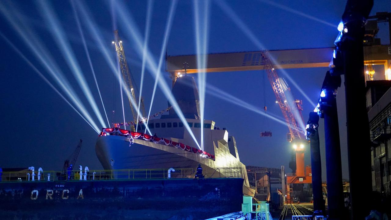 Kapal Frigate Merah Putih