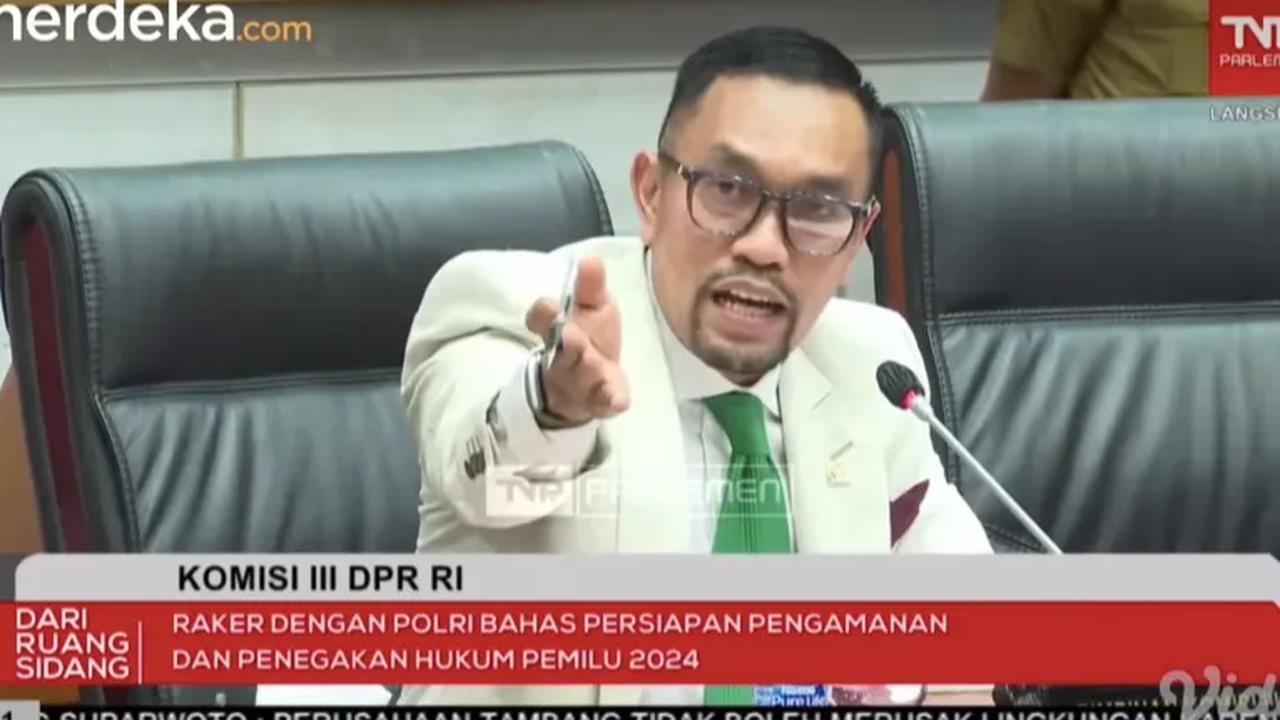 Hal ini kemudian menjadi sorotan Ahmad Sahroni yang mengatakan agar segala sesuatunya harus disertai dengan bukti guna tak terjadi tuduhan.