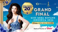Perhelatan Miss Mega Bintang Indonesia 2024 yang digagas Ivan Gunawan diikuti 50 peserta dari 15 provinsi. Rangkaian acaranya akan tayang di Vidio. (Foto: Dok. Vidio)