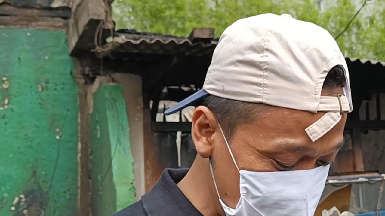 Warga Korban Kebakaran di Kemayoran