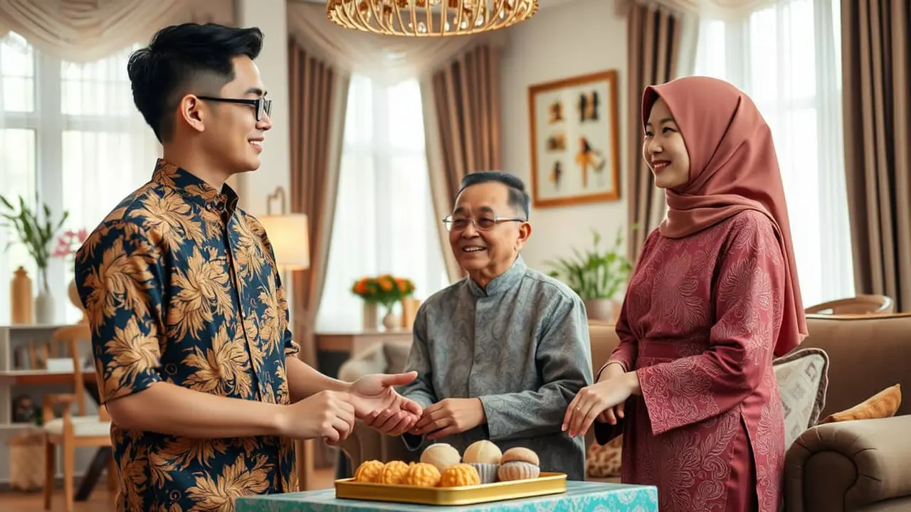 ucapan lebaran untuk orang tua pacar