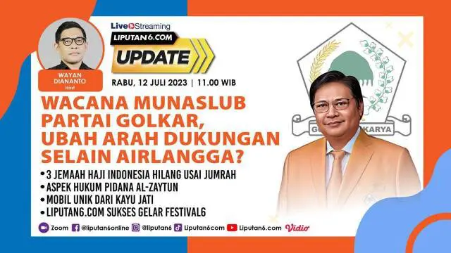 Partai Golkar terguncang. Kinerja Airlangga Hartarto sebagai pucuk pimpinan partai mulai dipertanyakan. Posisinya sebagai ketua umum dan calon presiden dari Partai Golkar, terancam.