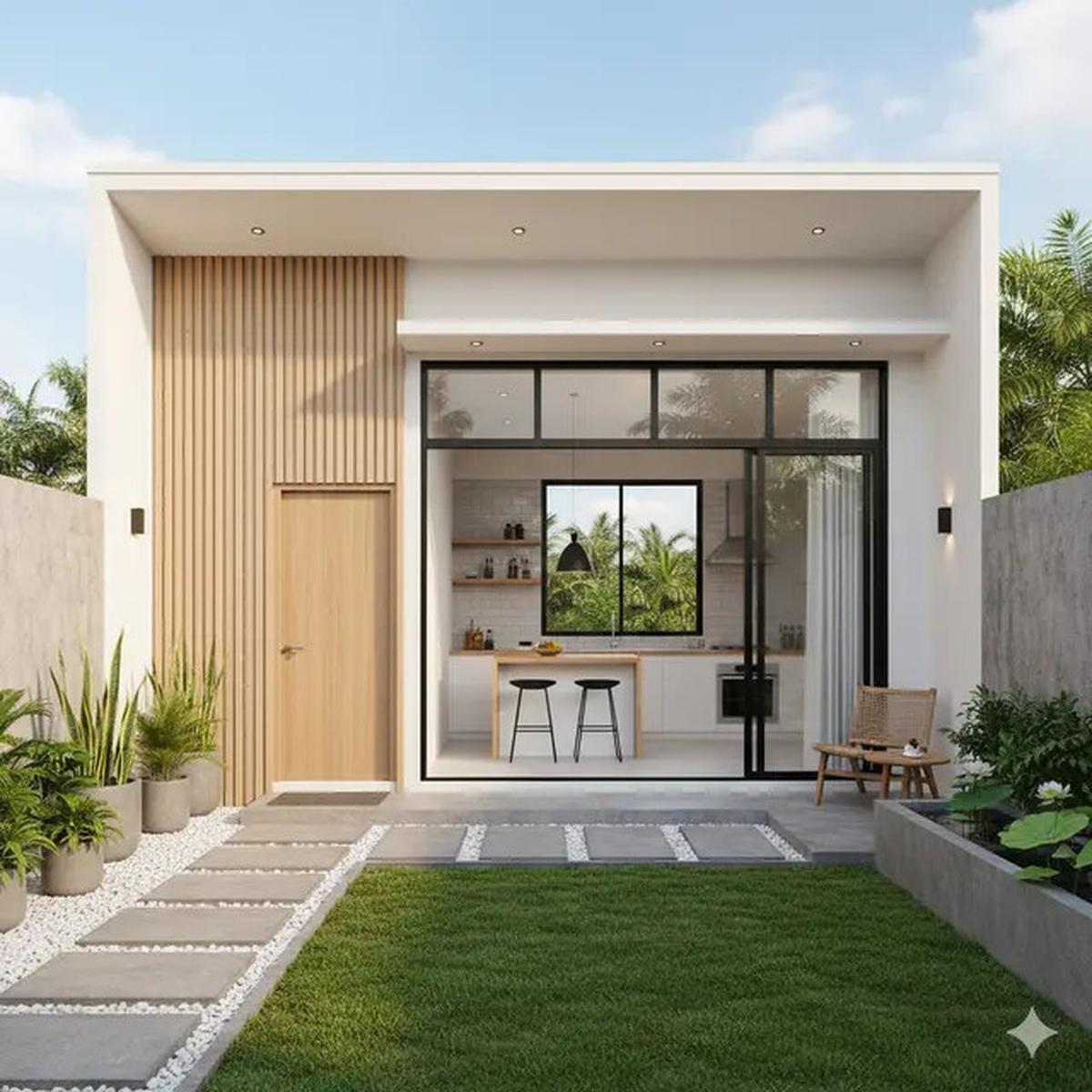 7 Model Rumah Tanpa Dapur Terbuka, Desain Tertutup yang Tetap Estetik dan Rapi di 2025