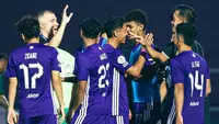Skuad Persik Kediri. (Bola.com/Gatot Sumitro)