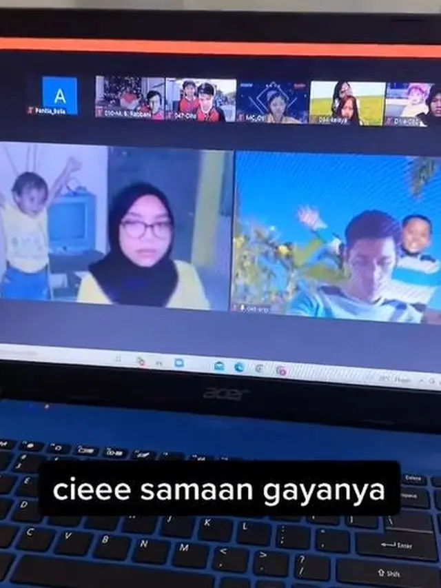 7 Potret Kocak Ospek Online Bertema Mengulang Foto Masa Kecil Ini Bikin Senyum
