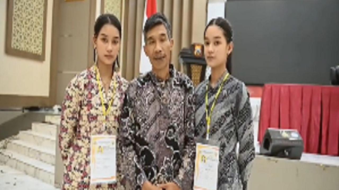 Si Kembar Cantik Anak Tukang Pijat Akhirnya jadi Polwan, Cita-Citanya Sungguh Mulia