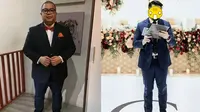 Sukses Turun 56 Kg, Ini 6 Potret Transformasi Kemal Mochtar yang Bikin Pangling (sumber: Instagram/kemalmochtar)