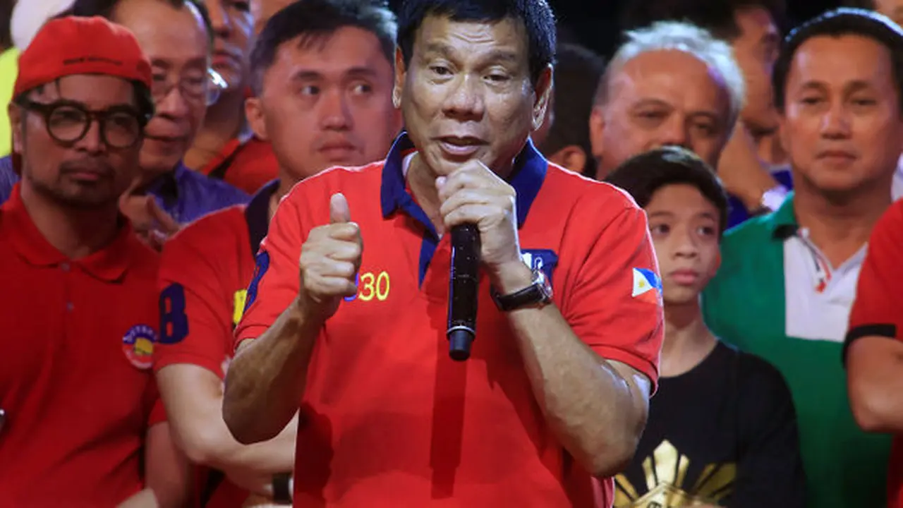 Presiden Terpilih Filipina Rodrigo Duterte