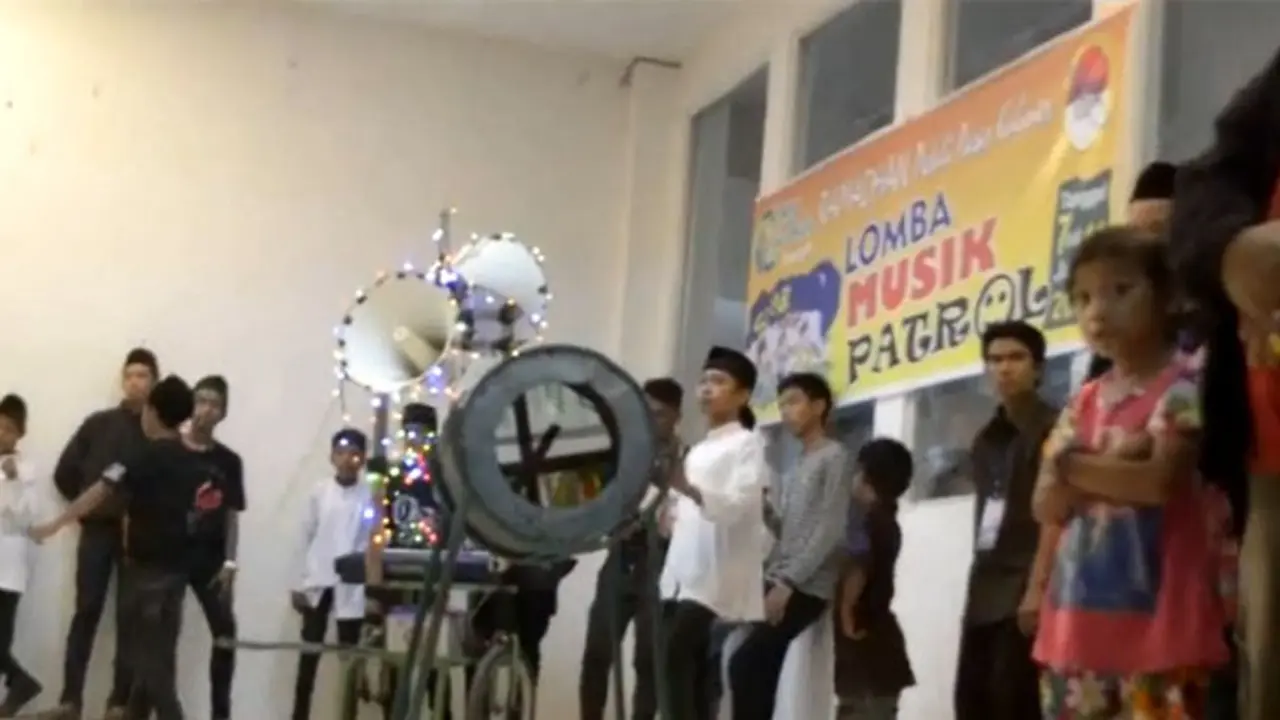 Uniknya Musik Patrol untuk Bangunkan Sahur di Parepare