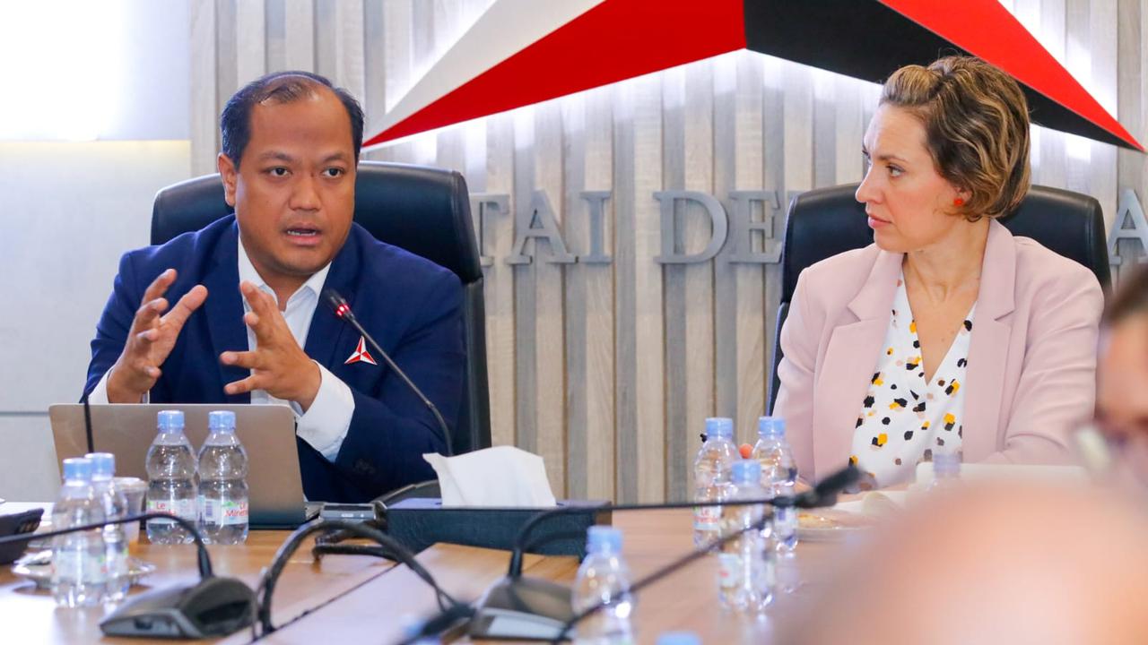 Demokrat Bahas Tantangan Demokrasi Asia Tenggara Bersama Delegasi IRI
