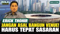 Erick Thohir Minta Pusat dan Daerah Sinkronkan Program Olahraga, Pembangunan Fasilitas Harus Sesuai Kebutuhan