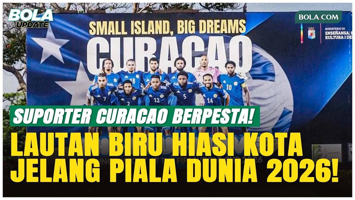 Curacao Berpesta! Negara Kecil dengan Mimpi Besar di Piala Dunia 2026