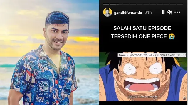 Gandhi Fernando (Foto: Instagram/@gandhifernando)