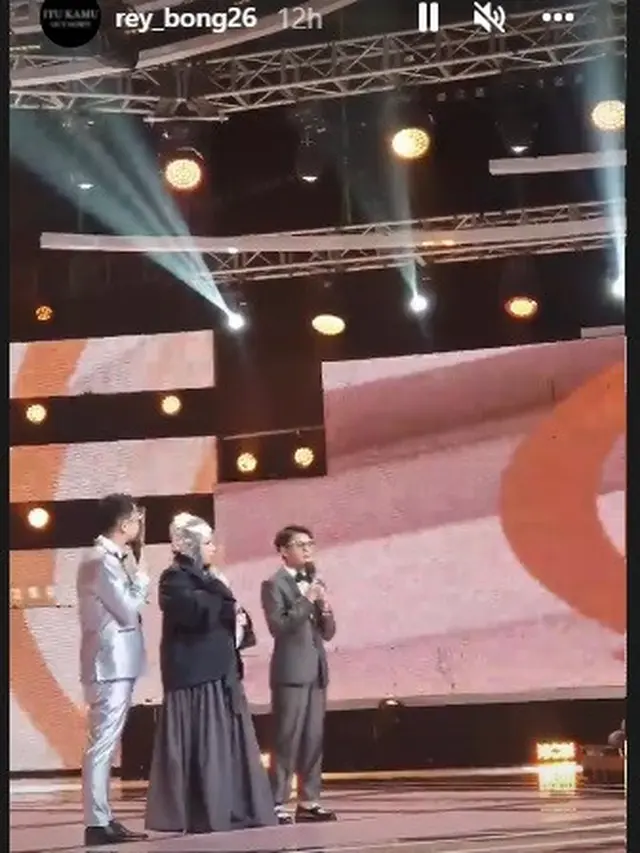 Momen Rey Bong di Anugerah KPI 2021