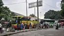 Puncak arus balik di Terminal Kampung Rambutan diperkirakan berlangsung sampai hari ini. (merdeka.com/Iqbal S Nugroho)