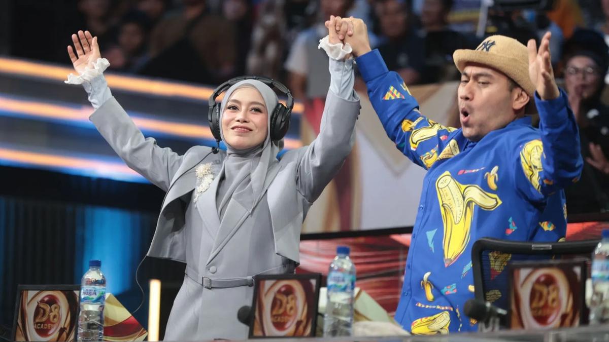 Nassar dan Lesti Kejora Kompak Beri SO untuk Sahwan di Dangdut Academy 8