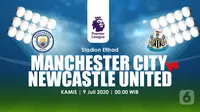 MANCHESTER CITY VS NEWCASTLE UNITED (Liputan6.com/Abdillah)