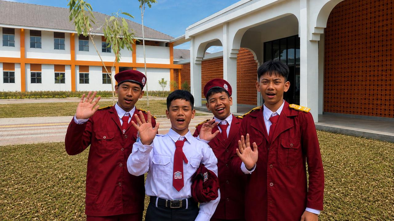 Brantas Abipraya Rampungkan Pembangunan Sekolah Rakyat di Cirebon