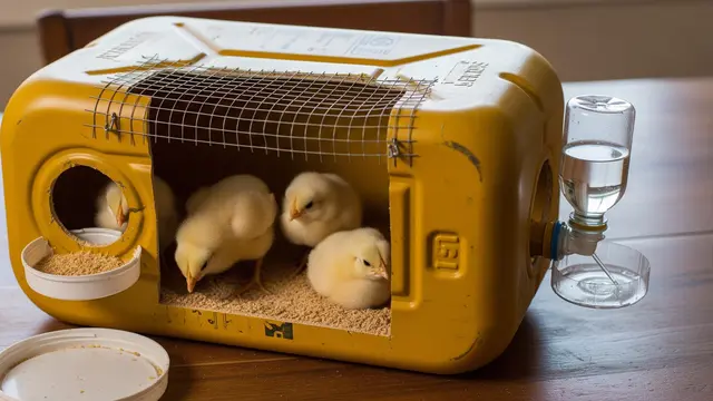 Kandang Karantina Sederhana untuk Anak Ayam