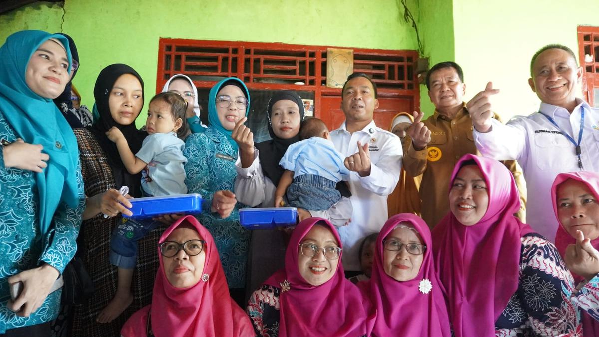 Gencarkan Program MBG untuk Ibu Hamil dan Balita non-PAUD, Menteri Wihaji Optimistis Stunting Bisa Turun ke 18 Persen pada 2025