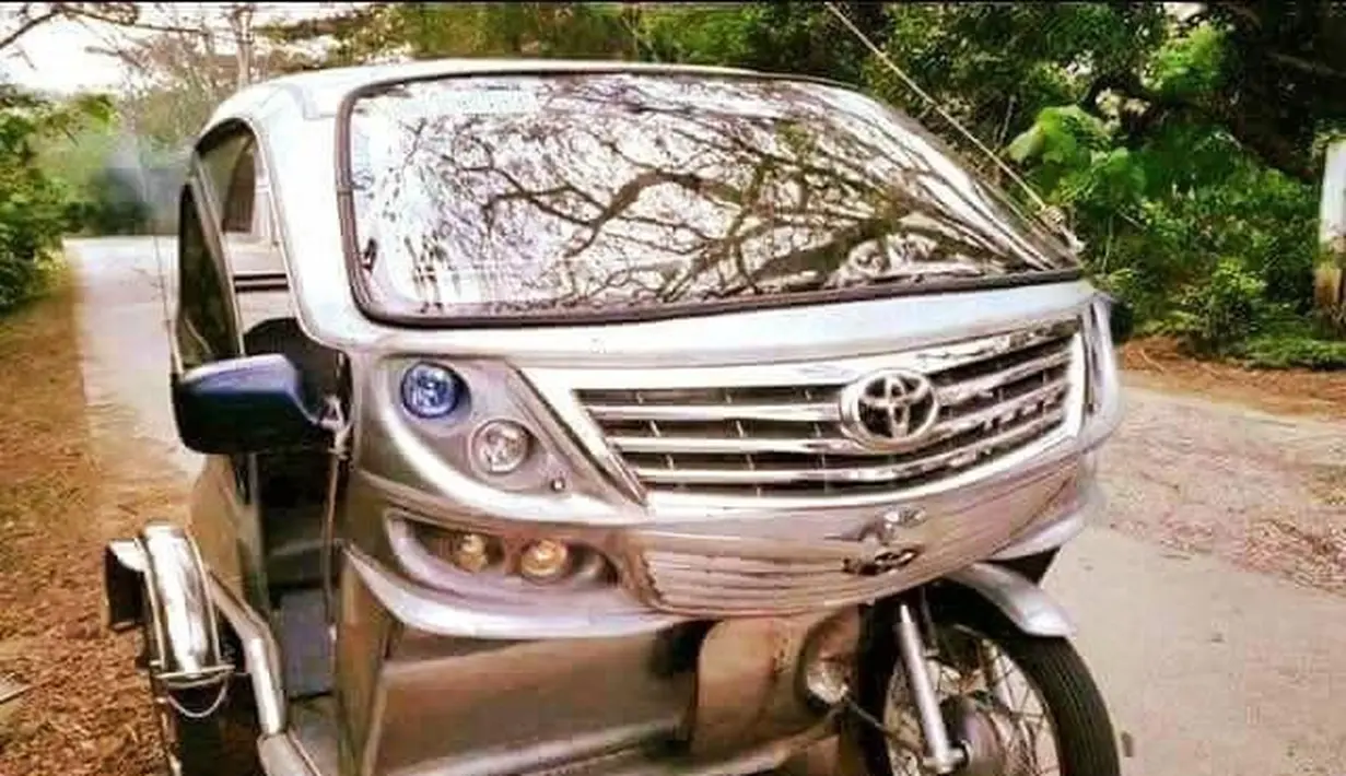 Toyota versi becak motor (Source: IST)
