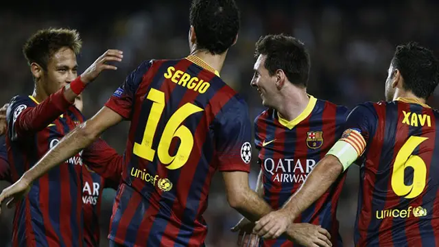 [VIDEO] Pesta Gol Barca ke gawang Granada