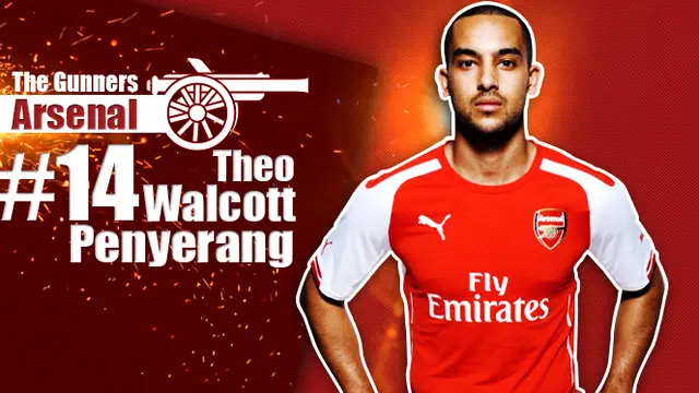 Ilustrasi Theo Walcott