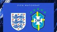 FIFA Matchday - Inggris Vs Brasil (Bola.com/Adreanus Titus)