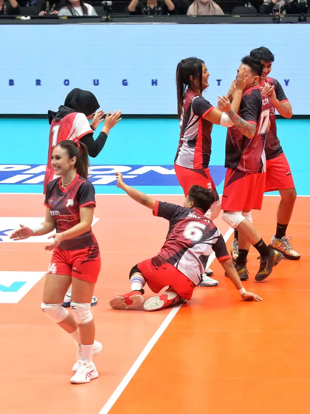Wulan Guritno di Fun Volleyball Celebrity Match (Fimela/Adrian Putra)