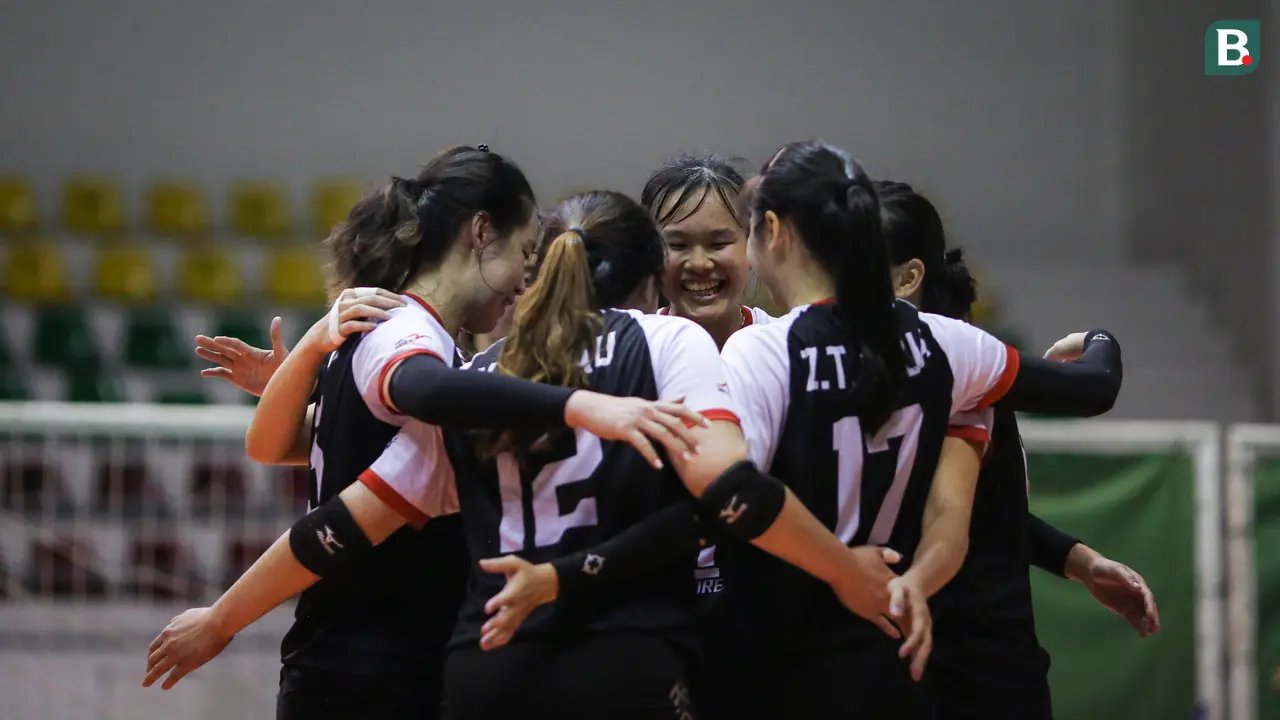 Foto: Mengintip Keseruan Pemusatan Latihan Timnas Voli Putri Singapura di Indonesia, Dijajal Tiga Tim dari Proliga