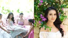 Berbagai prosesi pernikahan adat Batak yang dilakukan Chen dan Fritz. Chen Giovani lebih sering tampil dengan gaya rambut terikat. Sedangkan di momen resepsi pernikahannya, putri pengusaha ini tampak mengurai rambut panjangnya. Chen Giovani canik paripurna. (Liputan6.com/IG/(Liputan6.com/IG/Majestichocuspocus, mavalva)