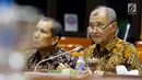 Ketua KPK Agus Rahardjo berbicara dalam rapat dengan Komisi III DPR di Kompleks Parlemen, Jakarta, Rabu (12/6/2019). Rapat tersebut membahas Rencana Kerja dan Anggaran (RKA) K/L Tahun Anggaran 2020. (Liputan6.com/JohanTallo)